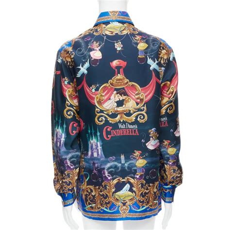 versace disney shirt|new VERSACE DISNEY 2020 Limited Edition Cinderella Baroque .